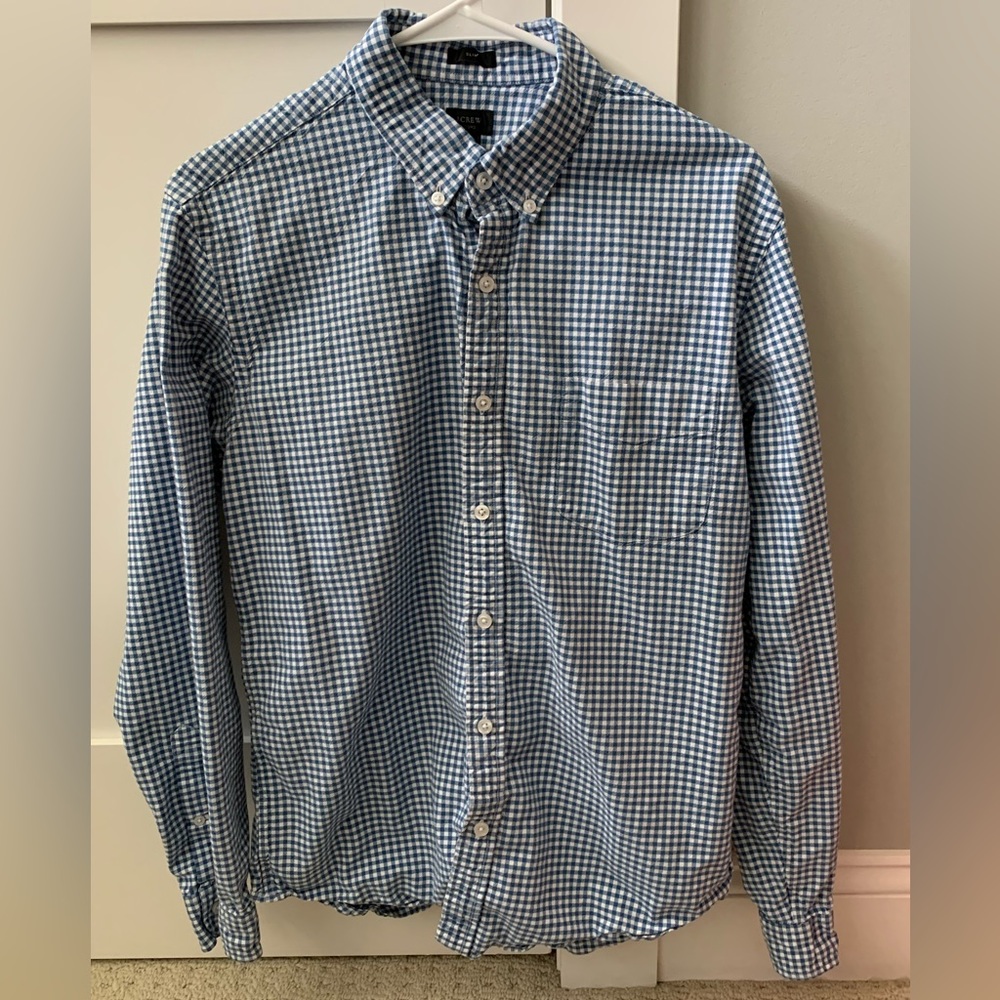 J. Crew Slim-fit Oxford shirt